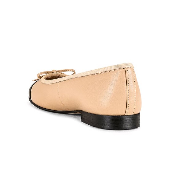 Jeffrey Campbell Arabesque Ballet Flat in Natural/Black Size 9 - Picture 4 of 10